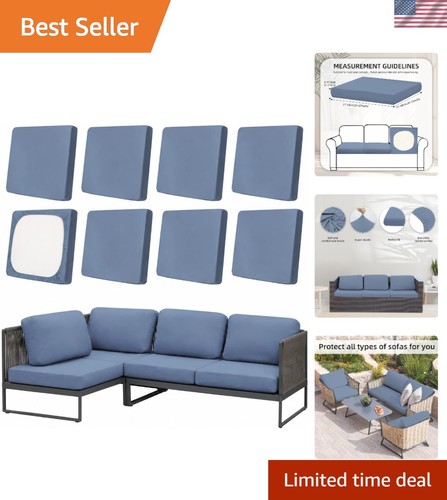 8pcs stretch patio cushion - stretch,