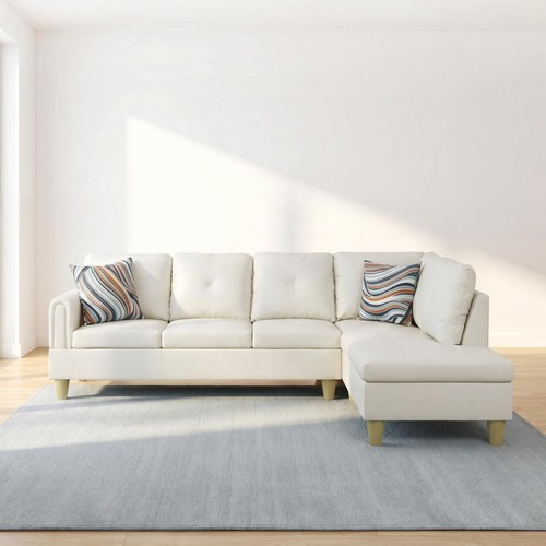Shape sectional pu - 97", faux