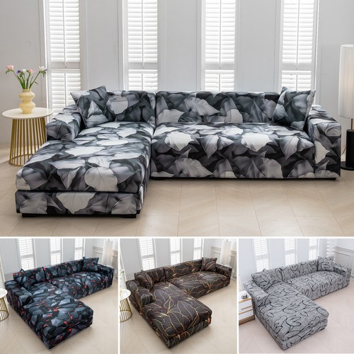 Sectional couch cover - l, shape