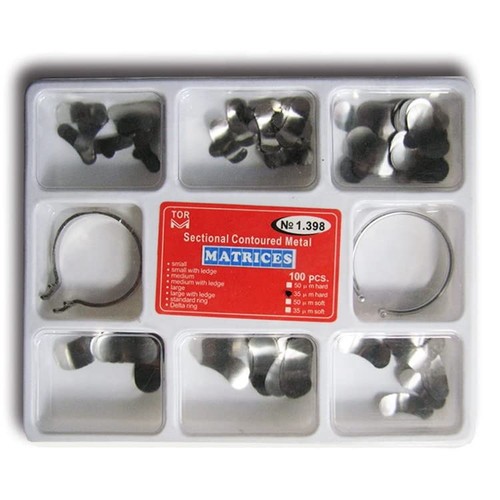 100pcs dental 35μm sectional - 35μm,